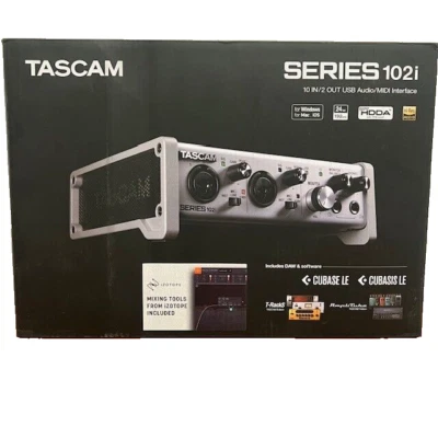 TASCAM Series 102i 10in/2out 24bit/192kHz High - resolution Interface - Image 1 of 4