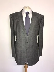 CHESTER BARRIE Savile Row - Herren GRAUER WOLLANZUG - UK 48 Reg - W42 L32 - WUNDERSCHÖN - Bild 1 von 12