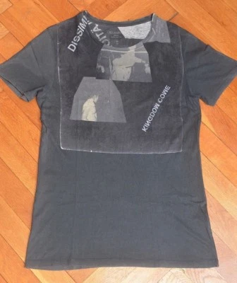 AllSaints Men's Vintage Black DISSIM SS BAND Crew T-Shirt Small - Image 1 of 4