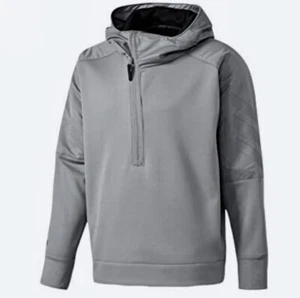 ADIDAS Harden MVP Grey Sweatshirt Hoody Hoodie Jacket NEW Youth Boys Sz L 14 16 - Picture 1 of 6