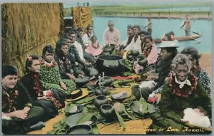 LUAU HI HEIMATFEST ANTIKE POSTKARTE - Bild 1 von 2