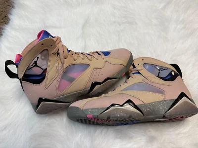 Tênis Nike Air Jordan 7 Retro SE Safira Tamanho 9 DJ2636-204 - Imagem 1 de 4