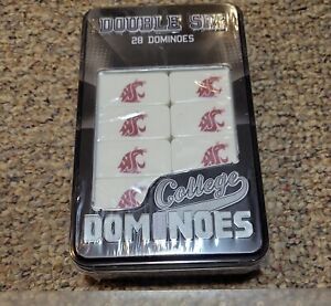 MasterPieces College Dominoes - Washington State Cougars Dominoes BRAND NEW