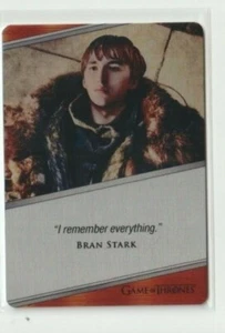Game of Thrones Iron Anniversary Series 1 Issac Hempstead Wright Metal Card E11 - Picture 1 of 2