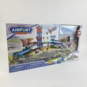 Juego de 100 PIEZAS Aeropuerto Avión Aviones Modelos Accesorios Montados Juguetes Regalos - Imagen 1 de 5