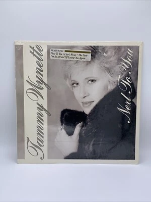 Tammy Wynette Next to You (1989) Vinyl Record LP Factory Sealed Torn Shrink Wrap Foto 1 de 4