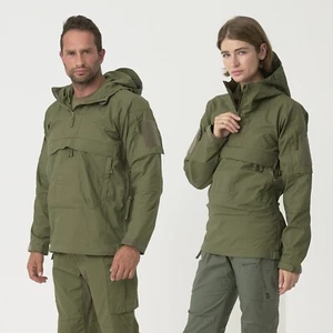 Chaqueta Anorak Helikon Tex Tracer Cortavientos Militar Ligera con Capucha Viaje - Imagen 1 de 17