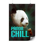 Panda Chill süße Erfrischung (A4-A0) | Wellcoda