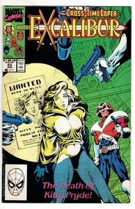 EXcalibor #23 Marvel 1990 The Death of Kitty Pryde - Picture 1 of 2