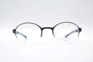 Matt Keaton MK1019 47 21 135 Nero Halbrand Montatura Occhiali Blu Nuova - Foto 1 di 6