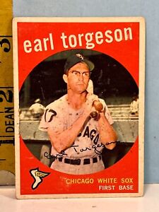 1959 Topps Earl Torgeson Chicago White Sox #351  EX-MT