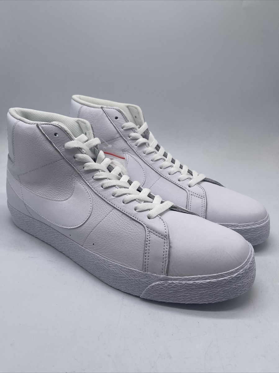 Nike Zoom Blazer SB Mid Triple White for Sale - Authenticity Nike Zoom Blazer SB Mid Triple White for Sale - Authenticity