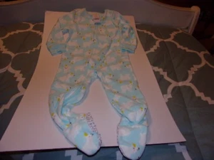 Carter's: Girls Size 3T Feeted Fleece Pajamas / Polar Bears / Brand New/ Toddler - Picture 1 of 3