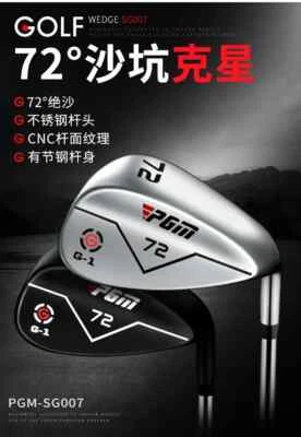 Golf Clubs Sand Wedges Clubs 72 Degrees Silver Black with Easy Distance Control  - Image 1 of 4