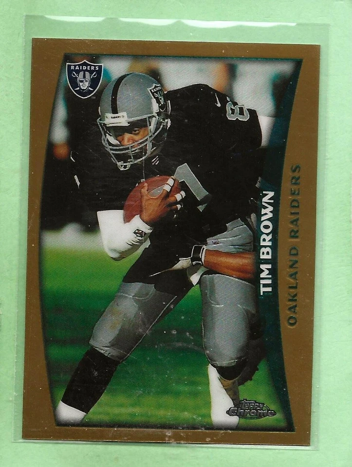 TIM BROWN - 1998 Topps Chrome - #132 - Raiders - Comb. Shipping - Image 1 of 1
