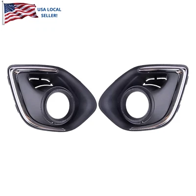 Juego de 2 piezas de bisel antiniebla parrilla lateral parachoques delantero Outlander Sport 2013-15 Foto 1 de 4