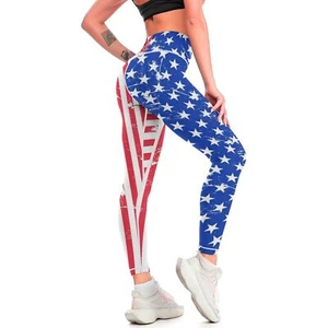 Women's Athletic Workout Leggings High Waisted 4-Way Stretch Yoga Pants Runni... - Picture 1 of 7