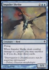Magic the Gathering MTG Impaler Shrike (36) New Phyrexia   LP