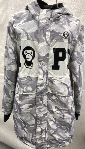 A BATHING APE (BAPE) Giacca Ape Tees by JimDesign reversibile grigio nero taglia M