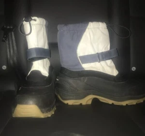 LandsEnd Size 6 Boots White Snow Boots - Picture 1 of 4