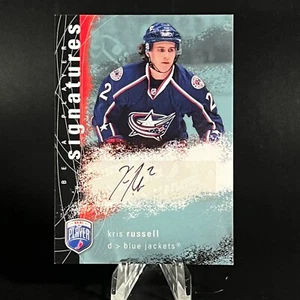 Kris Russell 2007-08 Upper Deck BAP Signatures #S-KR Rookie Auto RC Blue Jackets - Picture 1 of 2