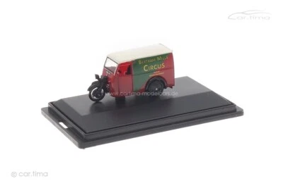 Tricycle Van Betram Vita Morta Mills Circus Rosso Oxford 1:76 - Immagine 1 di 2
