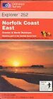 Norfolk Coast East: Sheet 252 (Explorer Maps), , Used; Good Book
