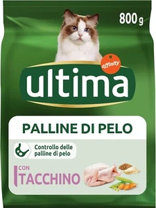 Ultima Palline di pelo Tacchino - Crocchette per gatti - Confezione da 8 x 800g - Bild 1 von 1