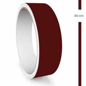 Zierstreifen 20mm 10 Meter Weinrot Dunkelrot Matt RAL 3004 Auto Boot Motorrad - Bild 1 von 5