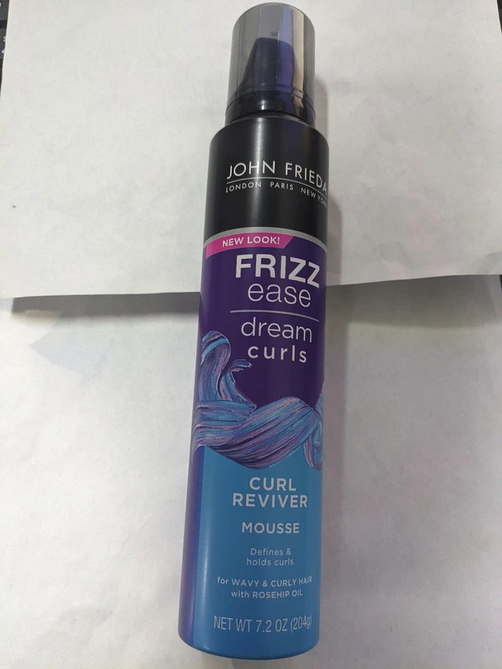 4 PACK John Frieda Frizz Ease Curl Reviver Mousse, 7.2 oz - Image 1 of 1