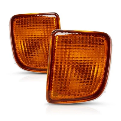 For 1998-2000 Toyota Tacoma Pair Signal Lights Driver&Passenger Side w/ Bulbs Foto 1 de 4