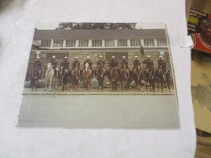 FOTO OFICINA DE SERVICIOS POLICIALES DE ATLANTA 1982 OFICIALES A CABALLO - Imagen 1 de 2