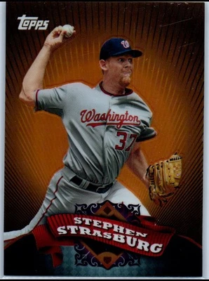 Topps Chrome 2010 - refractor Stephen Strasburg #212 (RC) Foto 1 de 2