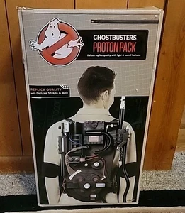Ghostbusters Proton Pack Deluxe Replica Wand Lights Up Halloween Costume Cosplay - Picture 1 of 22