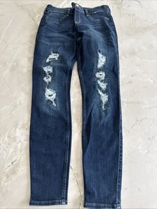 Abercrombie Kids Girls 17/18 Mid Rise Pull On Jean Legging - Picture 1 of 3