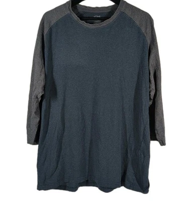 Рубашка реглан Kuhl Wildfibre с длинным рукавом мужская размер XL синяя серая из органического хлопка для улицы - Изображение 1 из 4