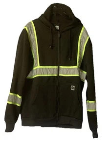 Buffalo Outdoors Black Safety Jacket Men’s XL - Picture 1 of 10