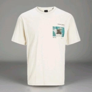Camiseta JACK & JONES Hombre Talla Pequeña - Verano Arena - Jprblamylo - Imagen 1 de 5