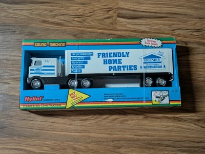 Nylint Sound Machine 18 Wheeler Truck Friendly Home Parties No. 9125 In Box - Image 1 of 4