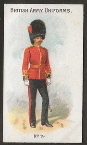 WILLS WILD WOODBINE-BRITISH ARMY UNIFORMS 1909-#14- QUALITY CARD!! - Picture 1 of 2