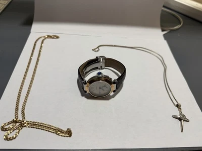 Combinación Cartier Pasha 38 mm automático oro 18k con cadena de oro y cadena de oro blanco Foto 1 de 4