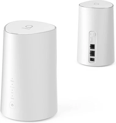 LTE-Homespot Alcatel HH71 V1, LAN- / Tel-Anschluss, WLAN, WPS, stationär, weiß - Bild 1 von 2