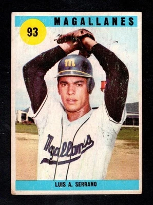 1970 Ovenca Sport Grafico Venezuelan #93 Luis Serrano Navegantes Del Magallanes - Image 1 of 2