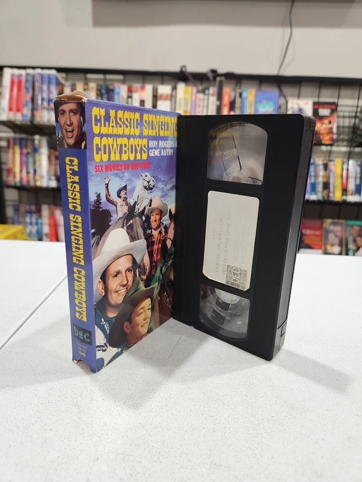 Roy Rogers & Gene Autry Classic Singing Cowboys Six Movies On One Video - Image 1 of 1
