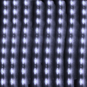 2Pcs/Lot 12V 15 LED 30cm Car Motor Vehicle Flexible Waterproof Strip Light White - Foto 1 di 5
