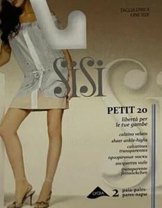 SiSi PETIT 20  libertà per le tue gambe calzino velato con bordino smerlato - Foto 1 di 1