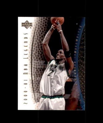 KEVIN GARNETT TIMBERWOLVES UPPER DECK 2000-01 LEGENDS #21 - Image 1 of 2