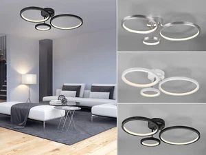 Schwenkbare Deckenlampen ringförmig Küchendeckenlampen dimmbar für über Esstisch - Bild 1 von 12