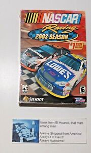 Sierra NASCAR Racing 2003 Season for PC Complete in Box CIB with Product Key!