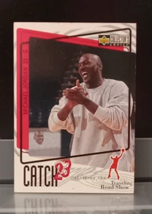 Vitg  Michael Jordan HOF Chicago Bulls Goat NBA  nice cond card #190 UD 1997 - Picture 1 of 2